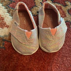 Baby TOMS size 2 baby